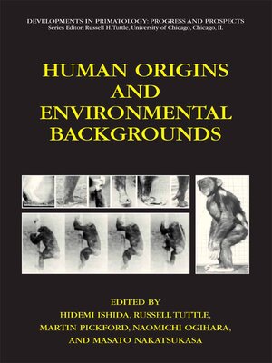 cover image of Human Origins and Environmental Backgrounds